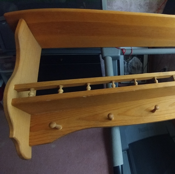 Other Solid Wood Coat Hanger Poshmark